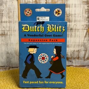 Dutch Blitz Expansion Pack Card Game Blue Box Vonderful Goot Game DBEG1 2014